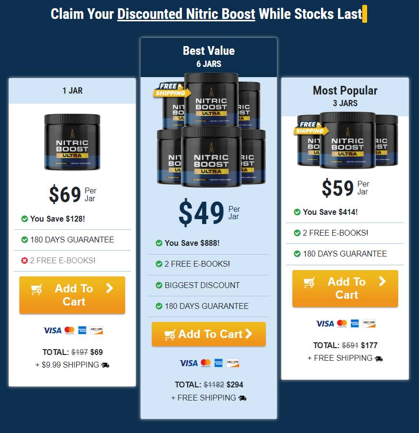 Nitric Boost Ultra  best price